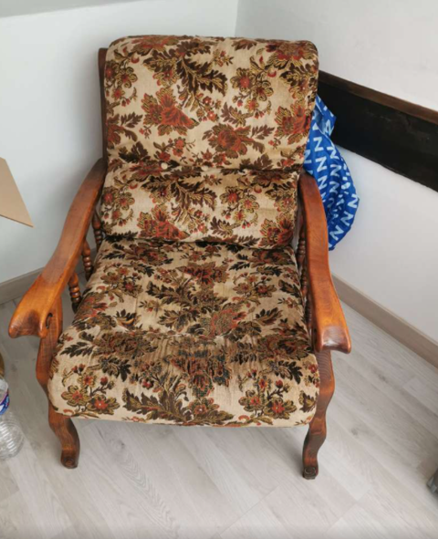 fauteuil en tissu vintage 30 Maisons-Laffitte (78)