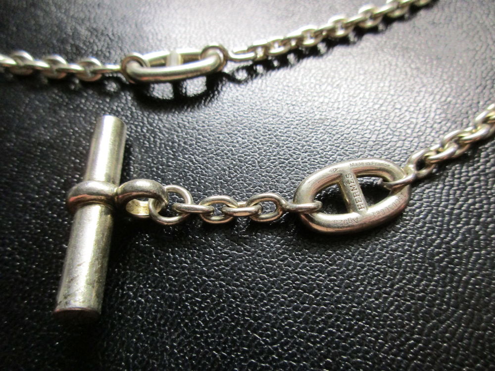 Herm&egrave;s Collier Farandole 160cm En Argent Sterling Bijoux et montres
