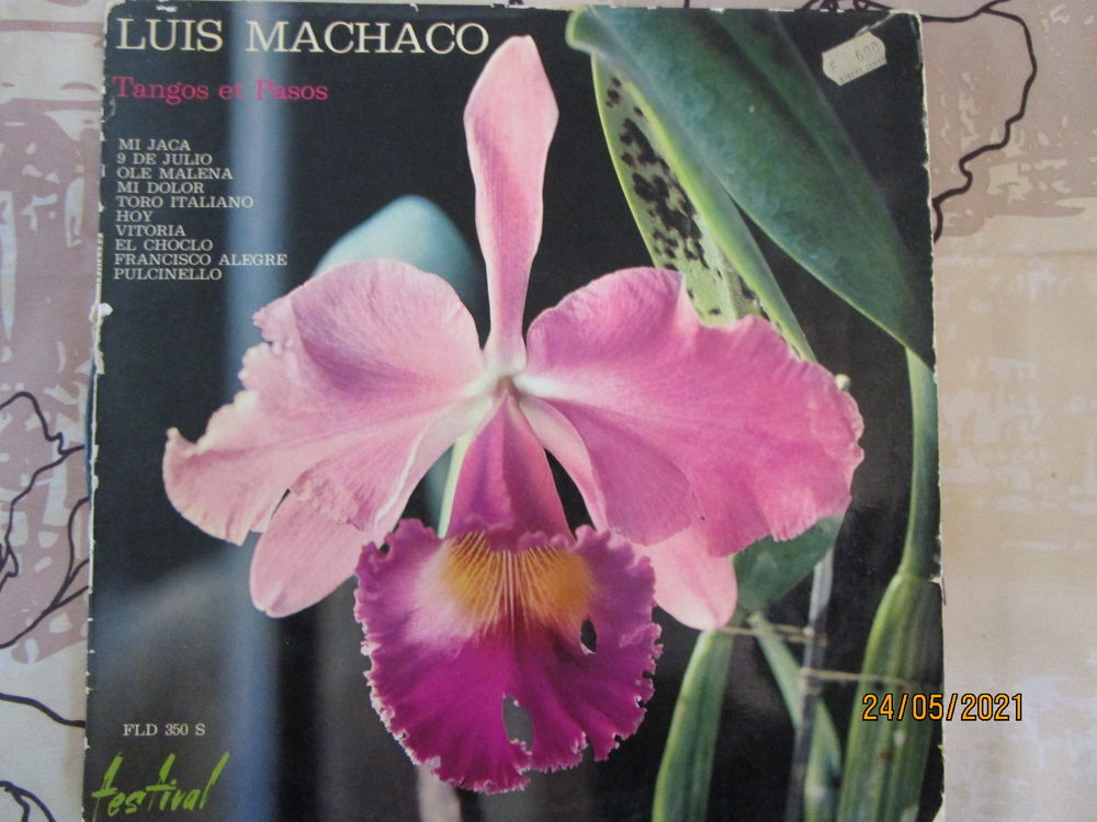 vinyle de LUIS MACHACO tangos et Pasos CD et vinyles