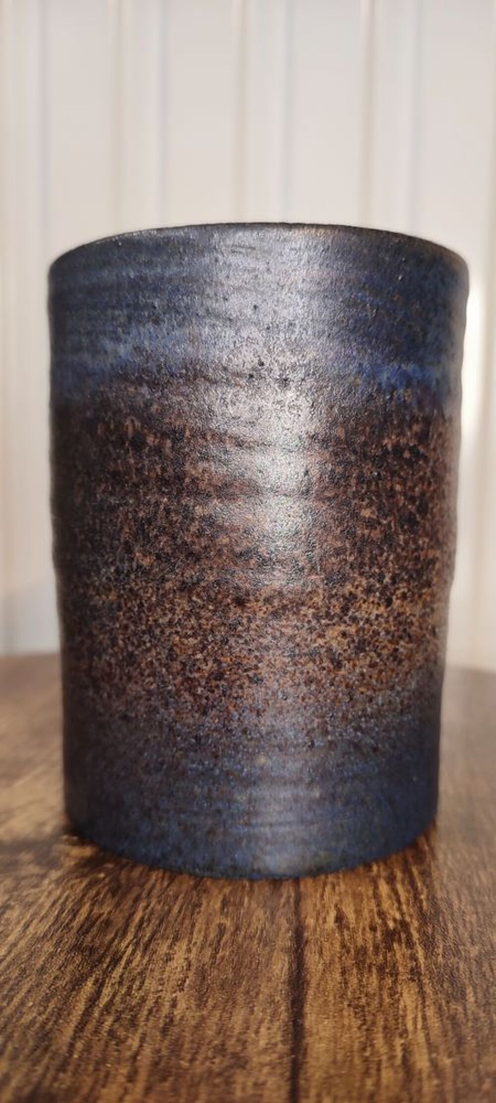 Petit Vase rouleau c&eacute;ramique de Louis Yves Bonnet 