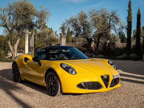 Alfa Romeo 4C Spider 1750 Tbi 240 ch TCT Standard Edition 2016 occasion Cannes 06400