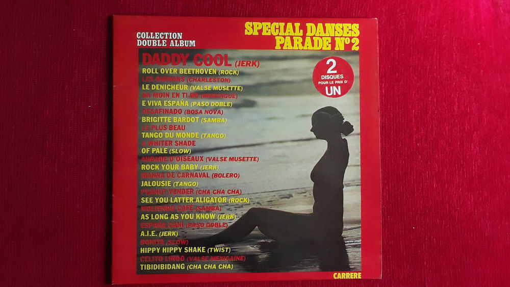 Disque vinyle double 33 tour Sp&eacute;cial danse parade CD et vinyles