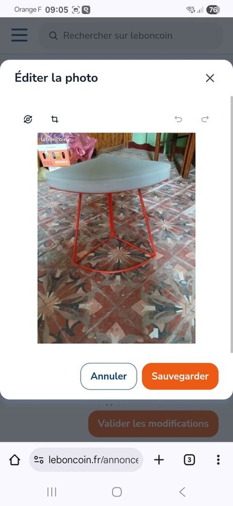 Tabouret 12 Saint-Paul-aux-Bois (02)