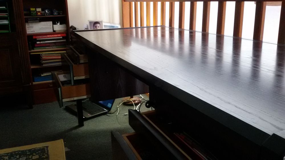 Meuble de Bureau en bois Teck Meubles