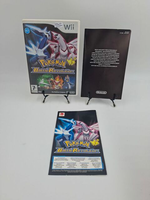Jeu Nintendo Wii Pok�mon Battle Revolution en boite, complet 14 Vulbens (74)