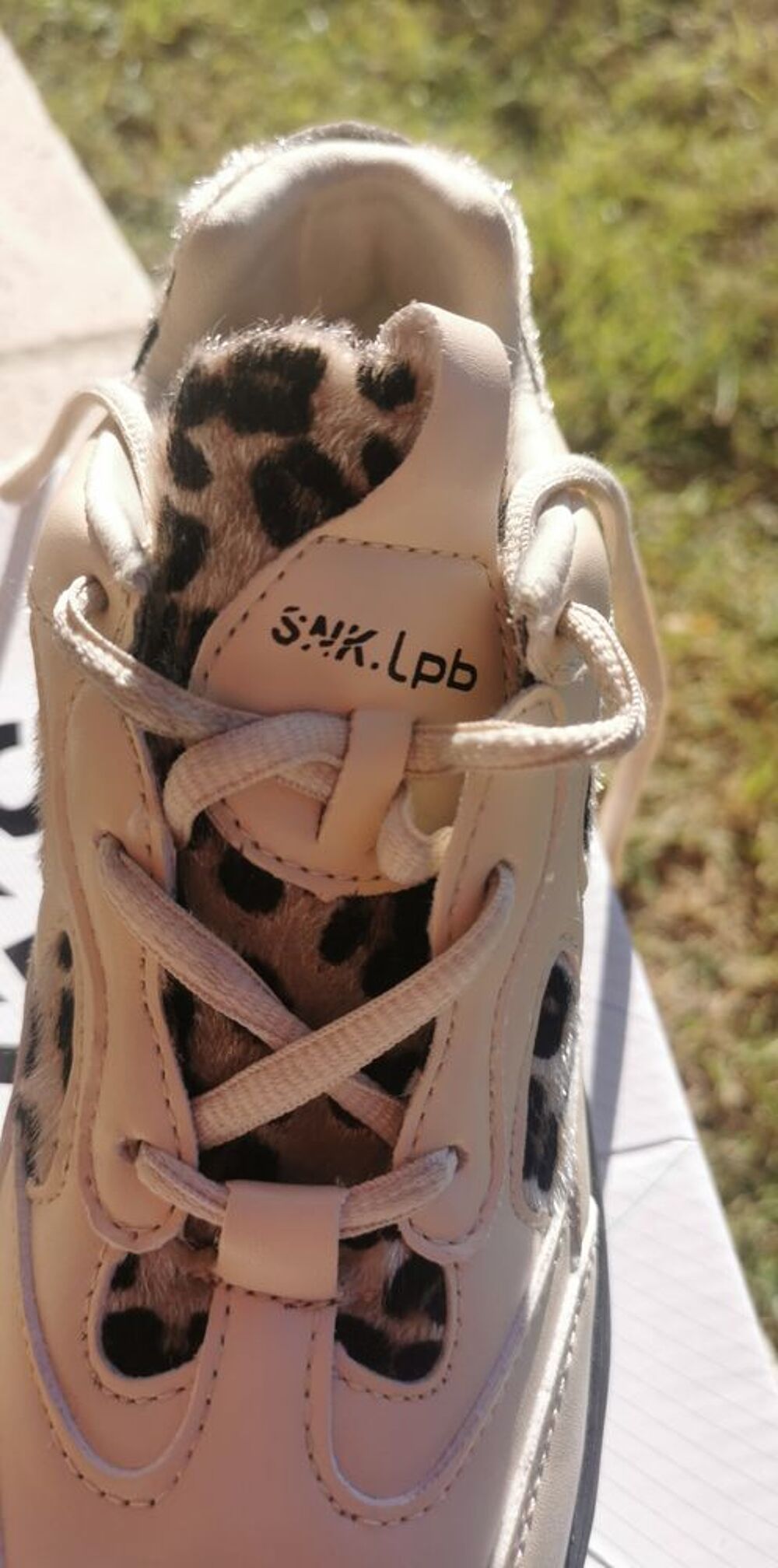 Basket beige LES PETITES BOMBES Chaussures
