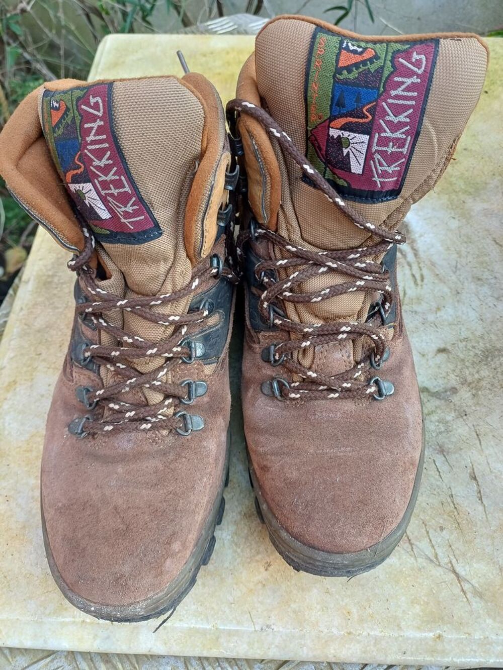 Chaussures de montagne une paire femme, noir, une pairehomme Chaussures