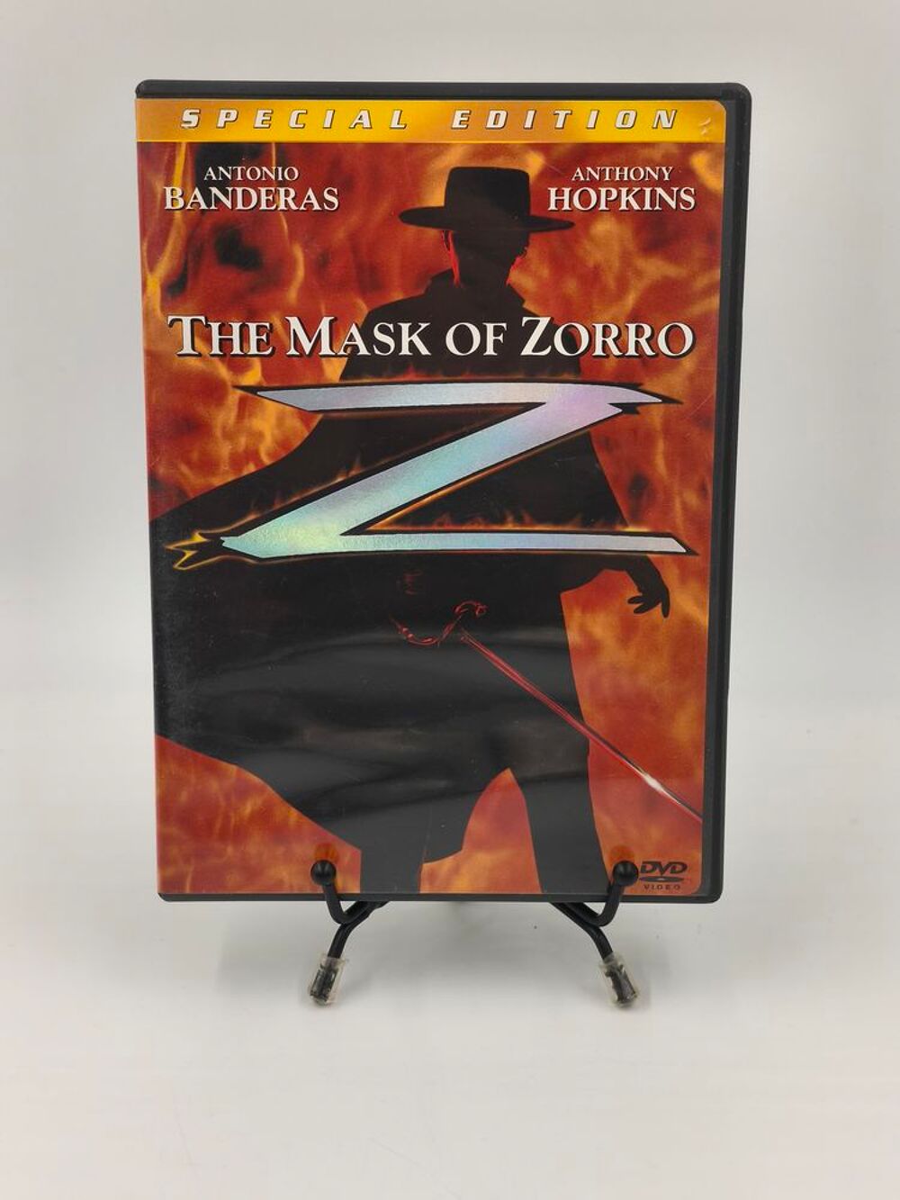 Film DVD The Mask of Zorro (Le Masque de Zorro) en boite DVD et blu-ray