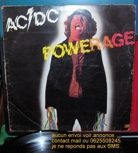 AC/DC--powerage--vinyle 33T. 15 Wattrelos (59)