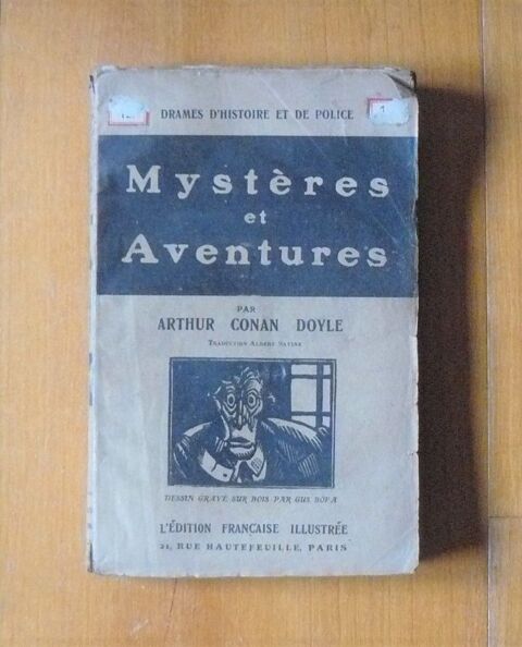 Mystères et aventures - Arthur Conan Doyle - Bois Gus BOFA 18 Argenteuil (95)
