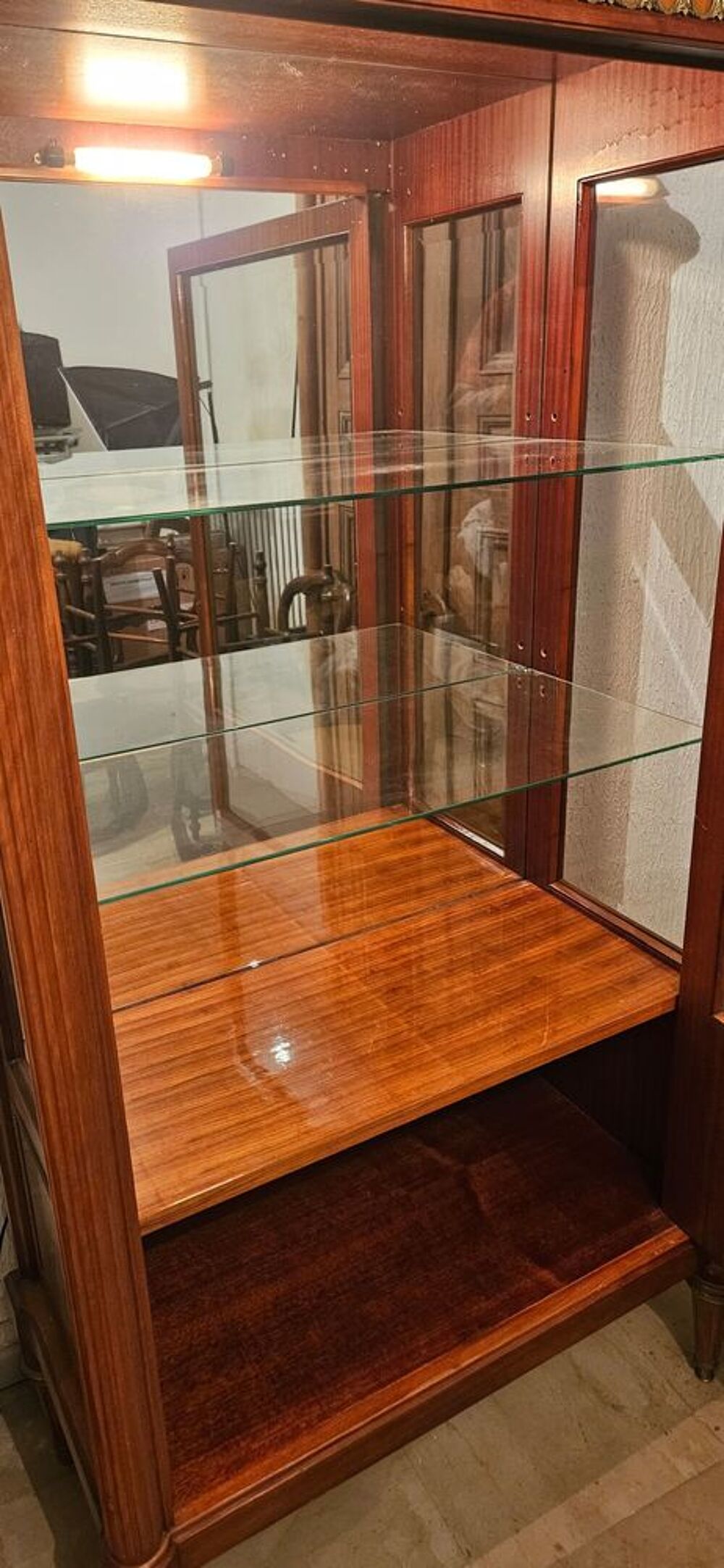 Vitrine biblioth&egrave;que style louis XVI Meubles