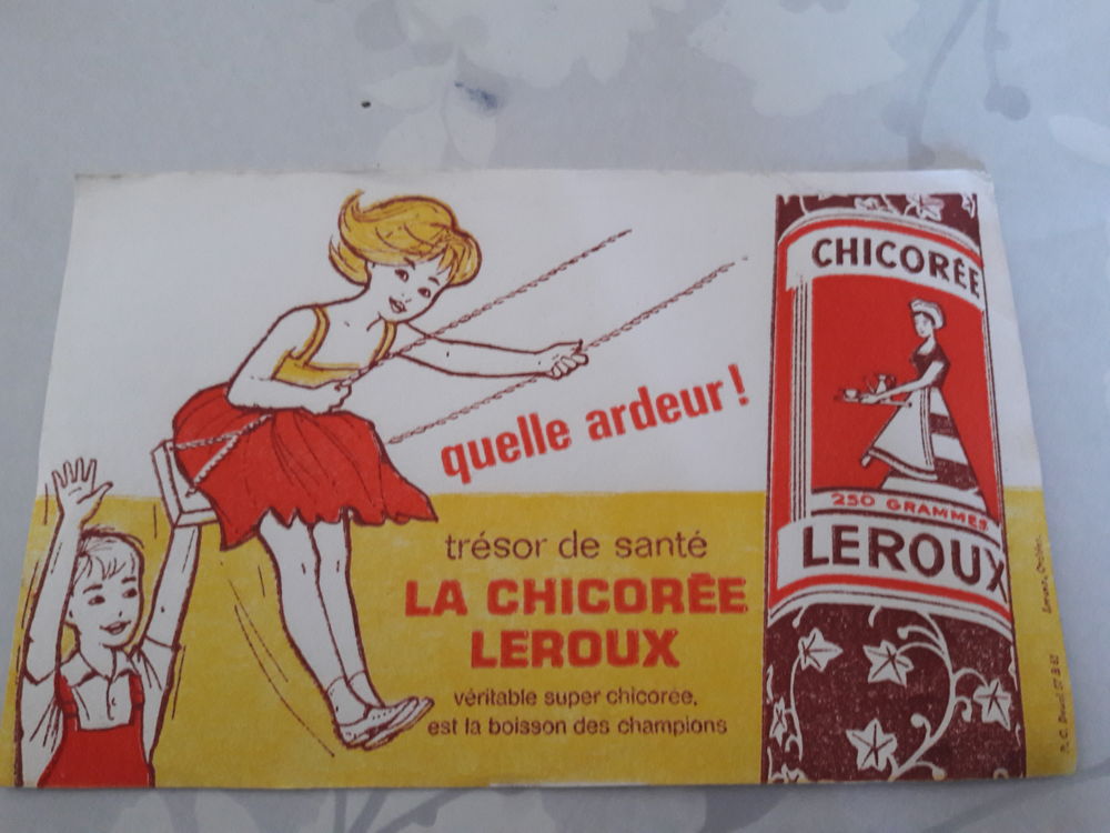 Buvard Chicor&eacute;e Leroux 