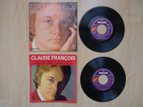 Disque vinyle 45 tours Claude Franois 3 Saint-Pargoire (34)