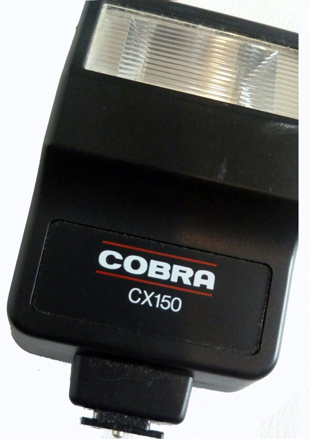 Petit Flash &eacute;lectronique COBRA CX 150, noir, pour bo&icirc;tier. Photos/Video/TV