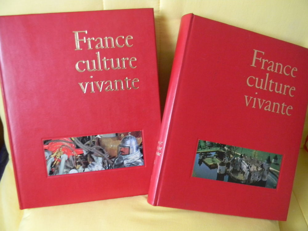 MAGNIFIQUE EDITION
" FRANCE CULTURE VIVANTE ",
2 TOMES Livres et BD