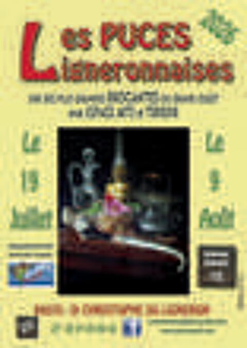 LES PUCES LIGNERONNAISES Brocante, salon des antiquaires