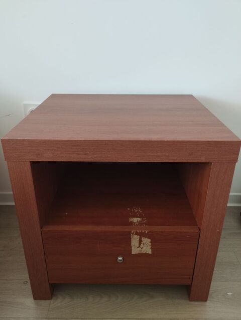 Deux chevets aspect bois en formica 10 Bandol (83)