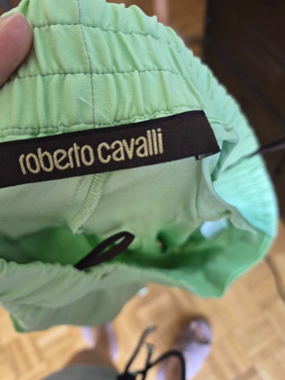 pantalon soie roberto cavalli 36 Vêtements