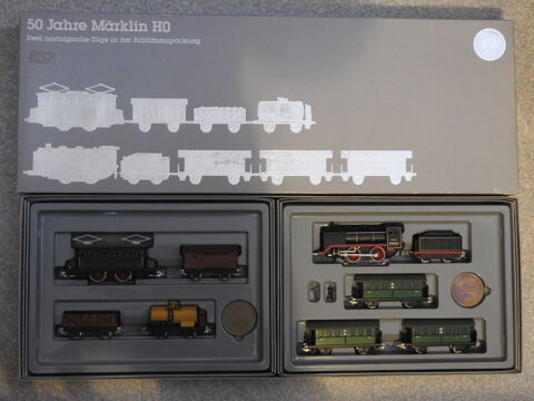 Echelle HO - Märklin coffret vintage ref 0050 état neuf 200 Soissons (02)