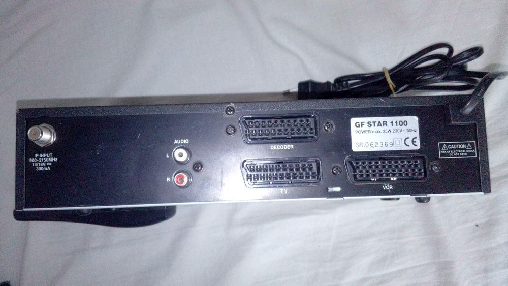 R&eacute;cepteur Satellite GC Star1100 Photos/Video/TV