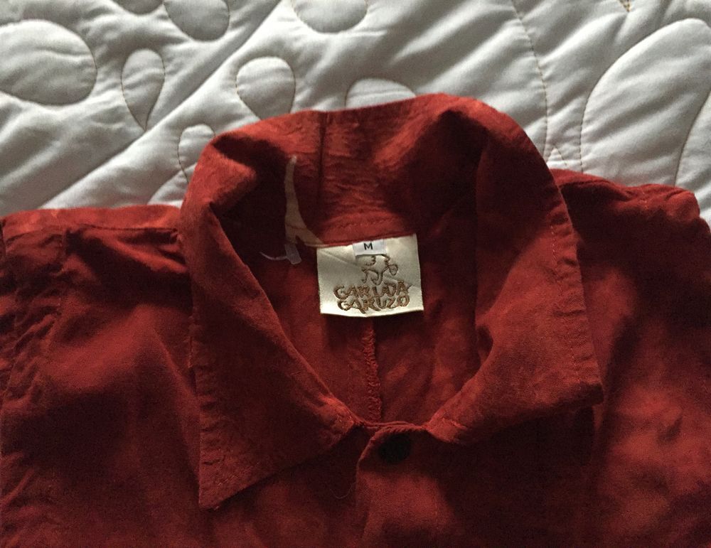 COMBINAISON GRENAT/ROUGE T.38/40 Maroquinerie