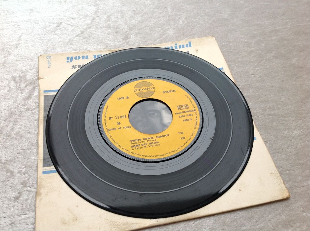IAN &amp; SYLVIA DISQUE 4 TITRES CD et vinyles