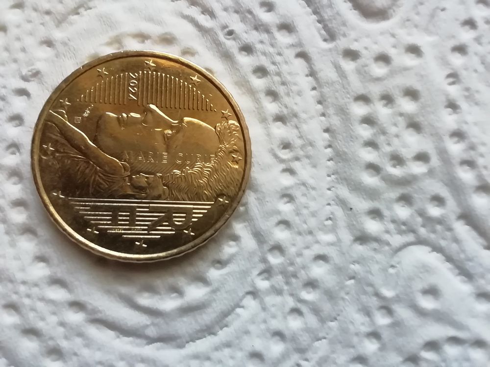 Pi&egrave;ce de collection MARIE CURIE 2024 &eacute;tat neuf 