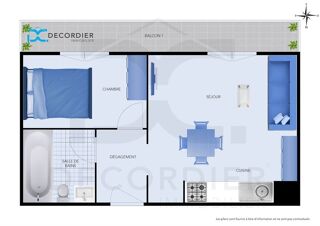  Appartement � vendre 1 pi�ce 22 m�