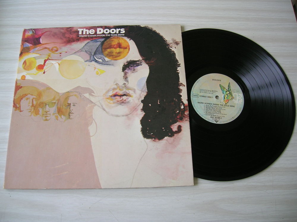 DOUBLE 33 TOURS THE DOORS Weird Scenes Inside The Gold Mine CD et vinyles