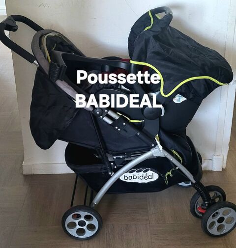 Poussette BABIDEAL (avec si�ge auto) 30 Lyon 5 (69)