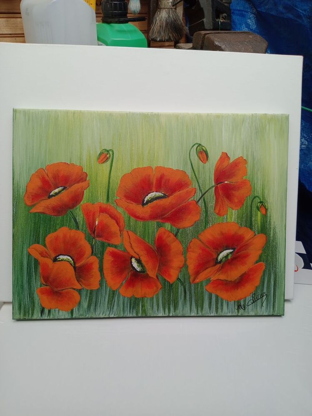 Tableau peint par une passionn&eacute;e de peintures
Décoration