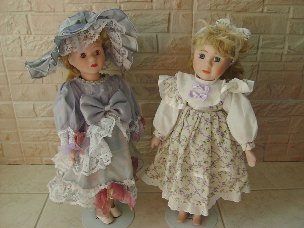 poup&eacute;es de porcelaine Décoration