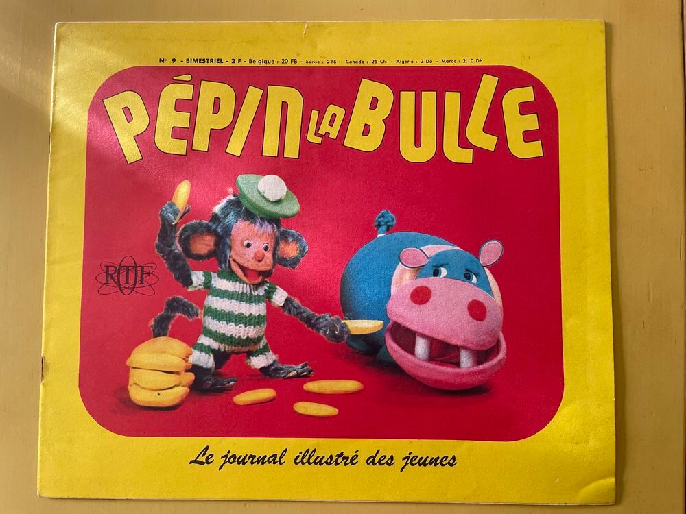 BD revue ancienne 1970 PEPIN LA BULLE en parfait &eacute;tat Livres et BD