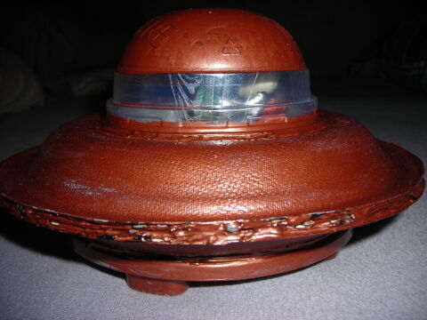 OVNI soucoupe volante cuivre, vaisseau extraterrestre 11 Lens (62)