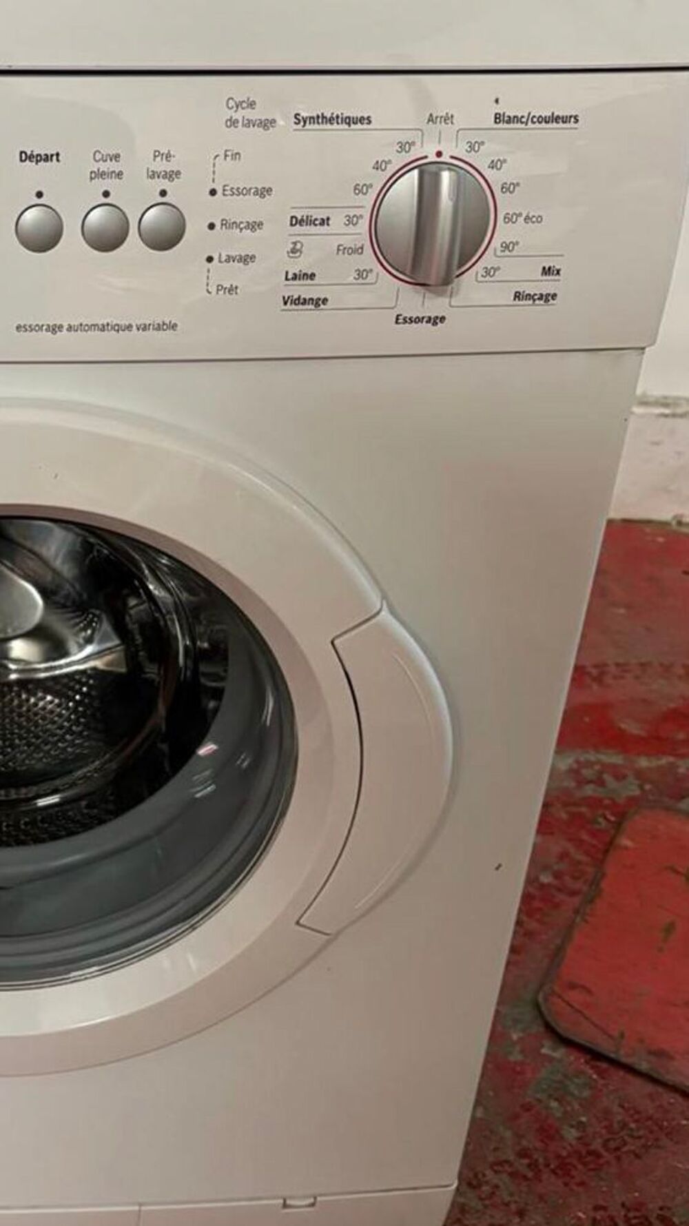 machine &agrave; laver comme neuve bosch8 kg excellent &eacute;tat livraison et installation assur&eacute;e Electroménager
