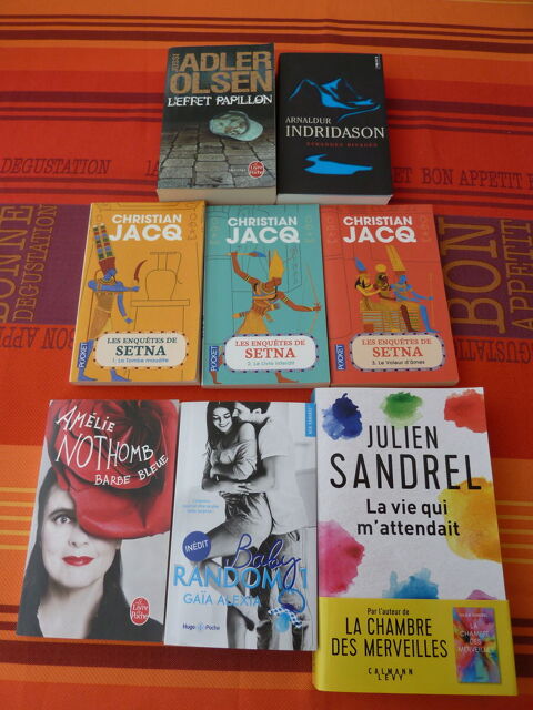LIVRES RECENTS EN  BON ETAT 3 Châteauneuf-les-Martigues (13)