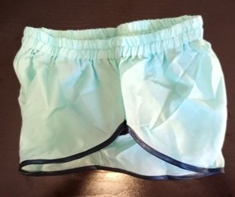 Short Nylon polyamide Vintage turquoise-marine Taille S 40 
Vêtements