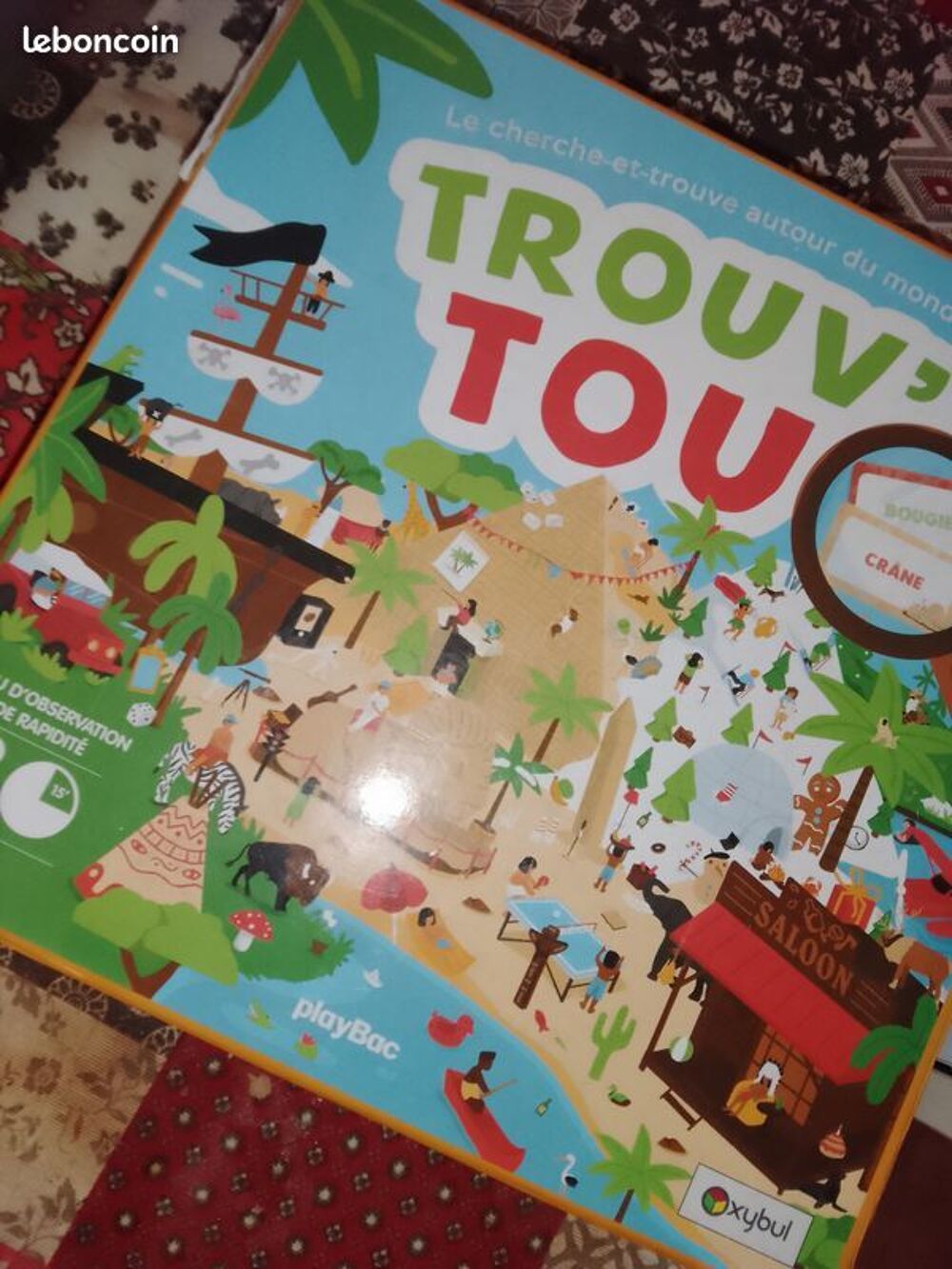 Jeu Trouv Tou Jeu &eacute;ducatif amusant Jeux / jouets