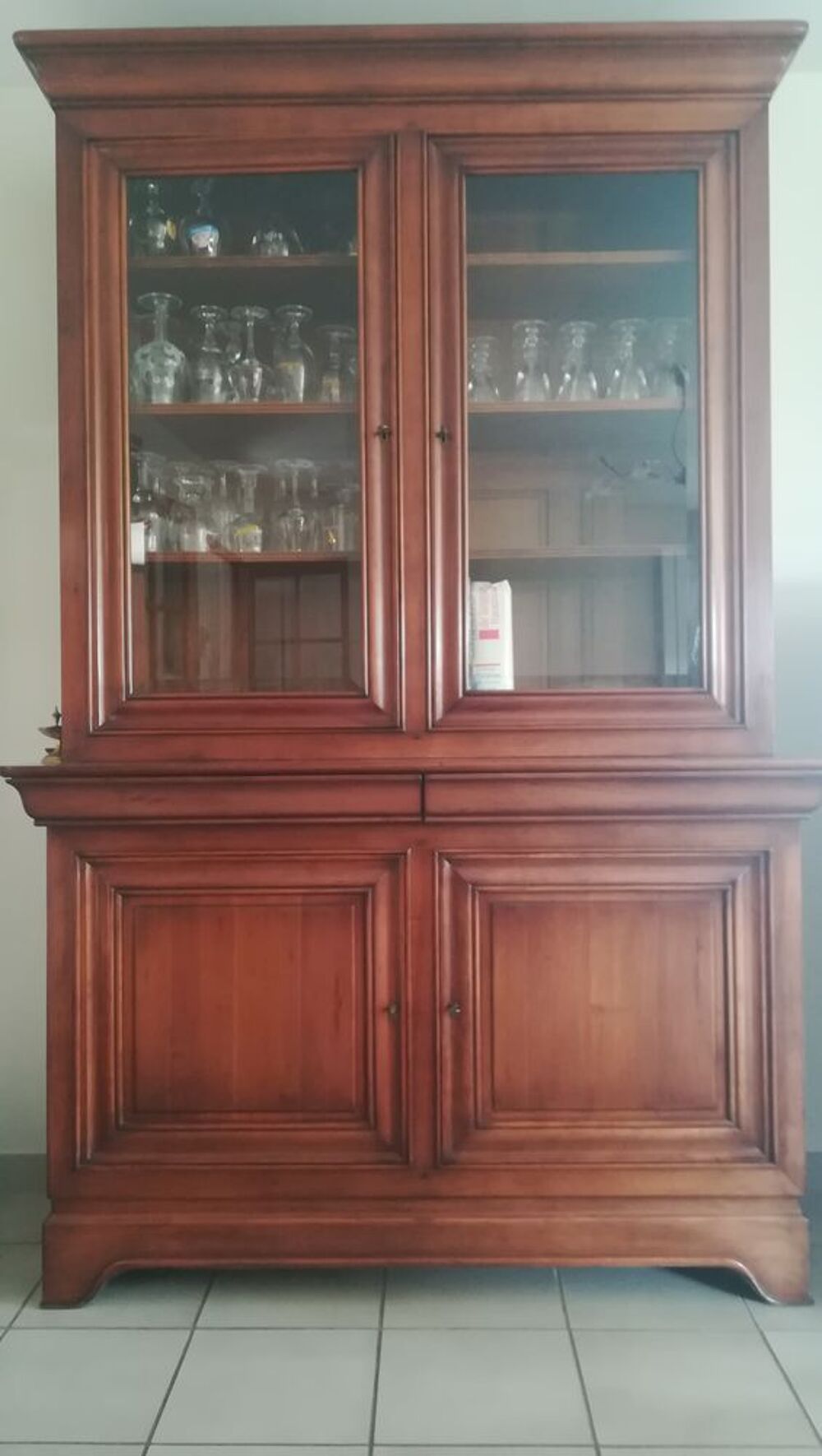  salle &agrave; manger en merisier LouisPhilippe Meubles