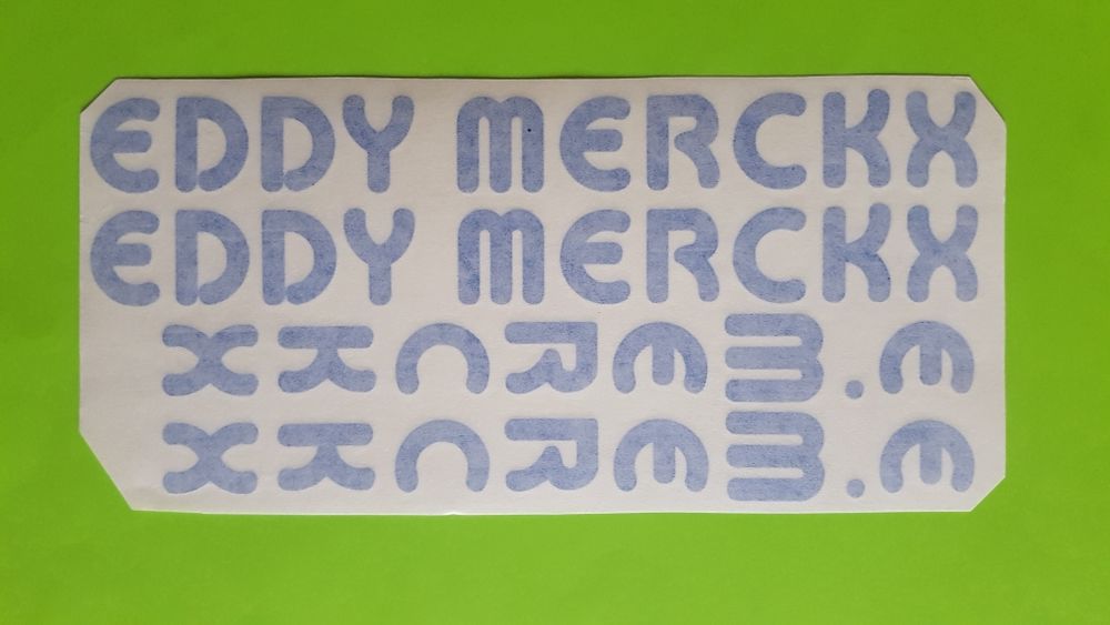 AUTOCOLLANTS * EDDY MERCKX * Vélos