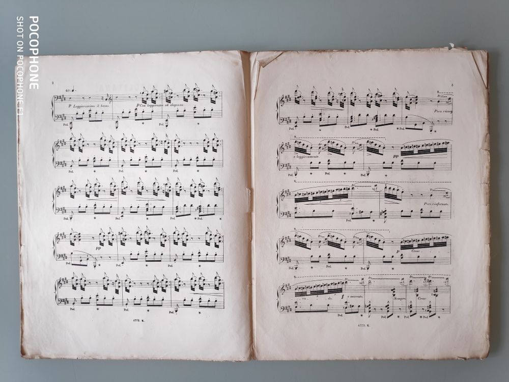 Partition de piano: la napolitana &eacute;tude de l&eacute;g&egrave;ret&eacute; pour piano par CH. B. Lysberg op. 26 . Livres et BD