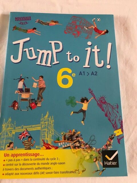 Livre d'anglais Jump to It Niveau 6ème 10 Strasbourg (67)
