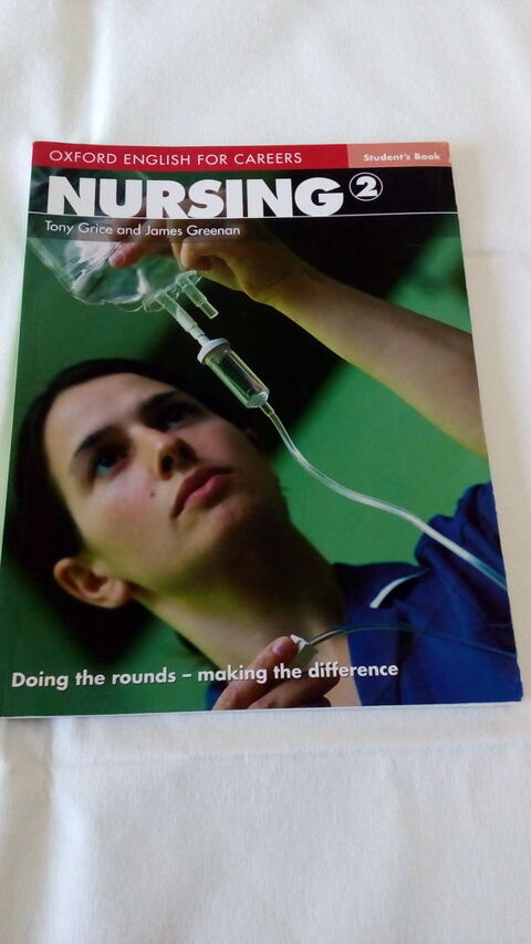 Livre d'anglais. NURSING 2 4 Sciez (74)