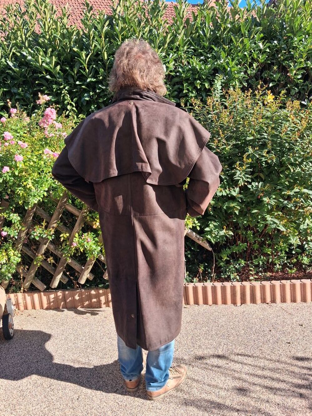 Manteau en cuir Vêtements