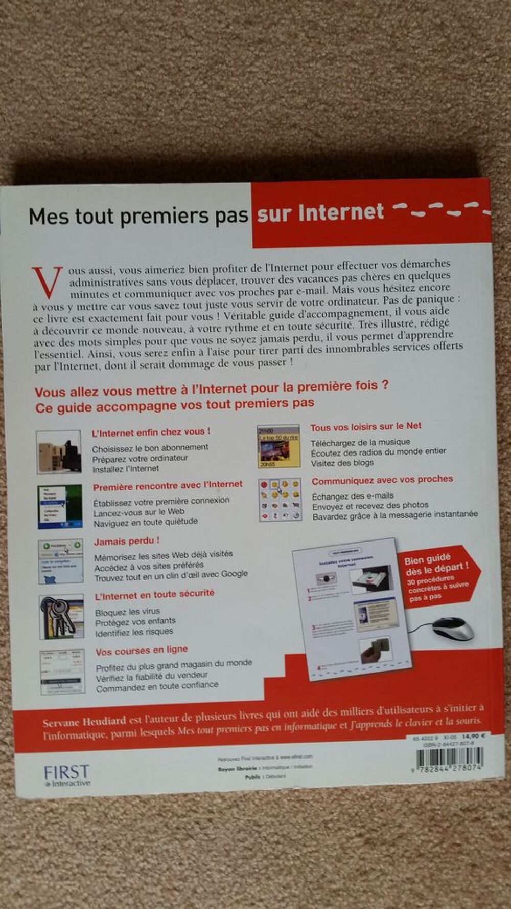 Mes tout premiers pas sur internet ( livre ) Livres et BD