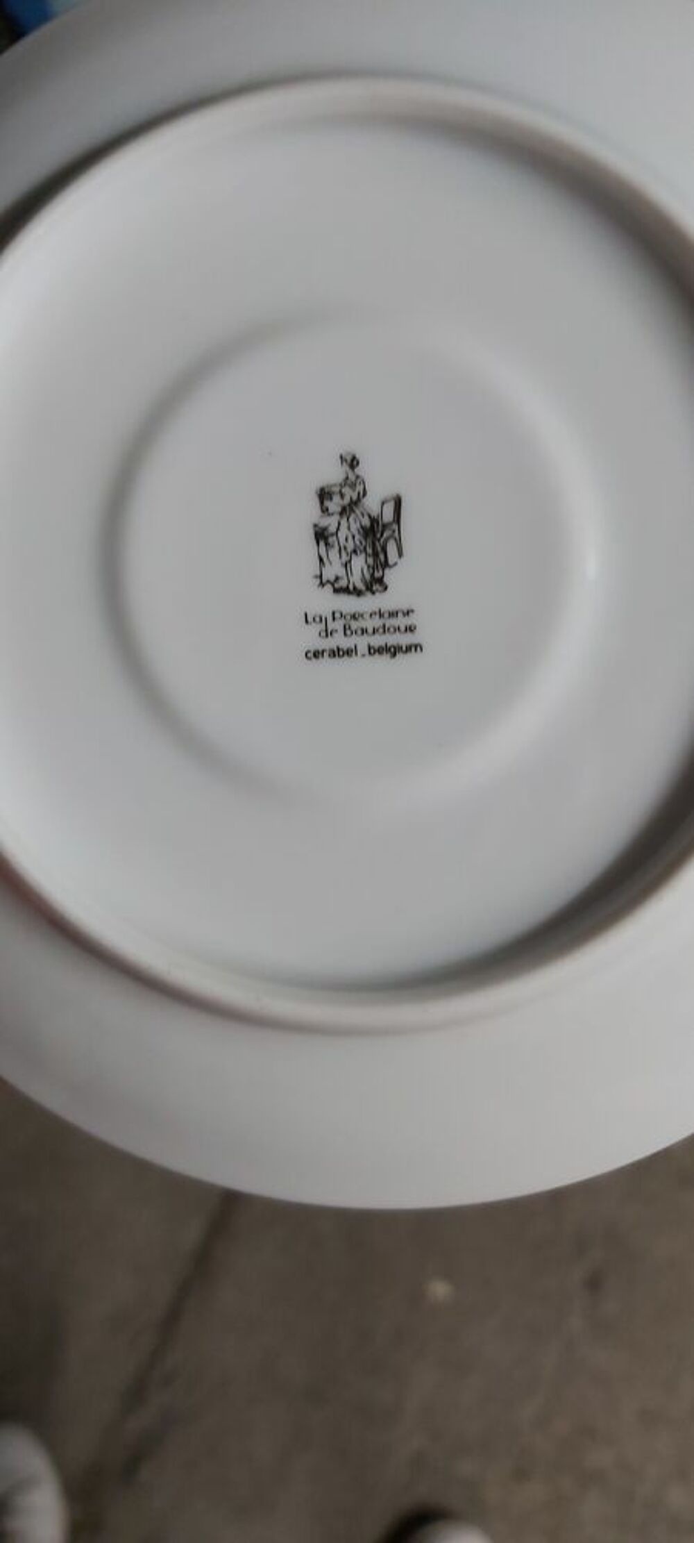 service &agrave; caf&eacute; et th&eacute; en porcelaine de Baudour (Cerabel) -36 Décoration