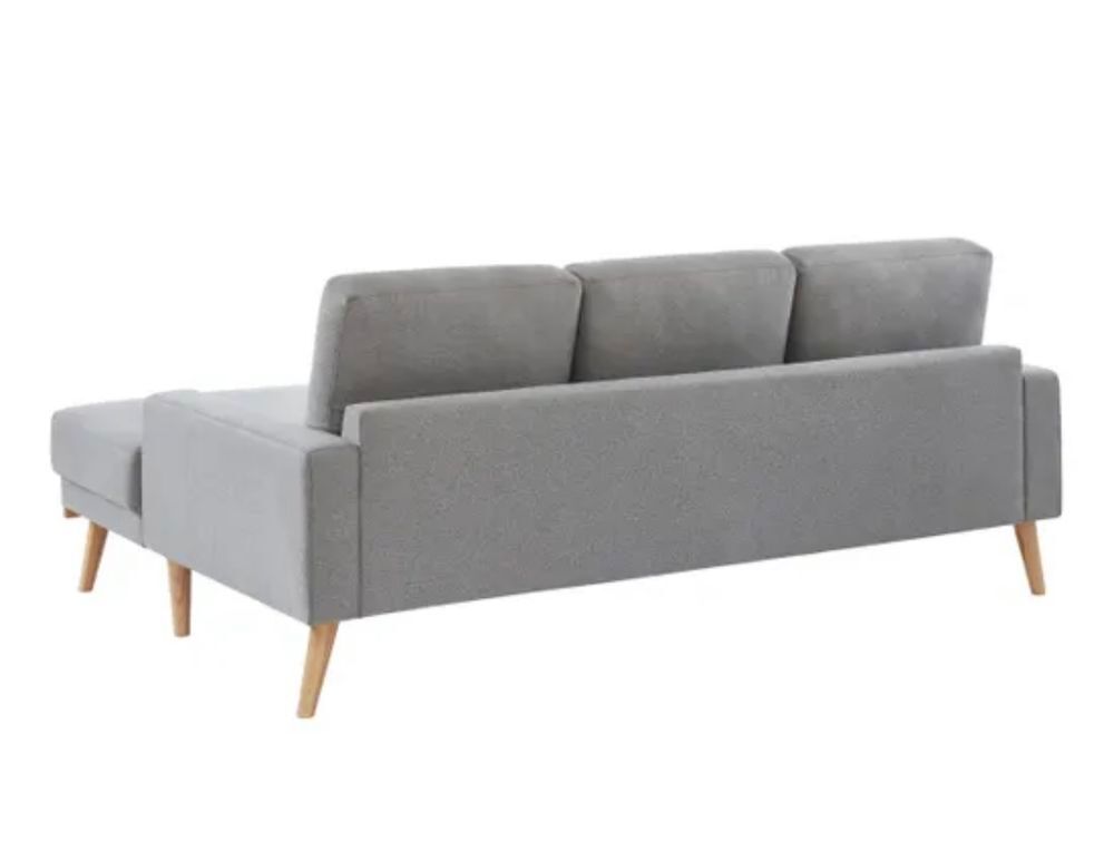 Canap&eacute; d'angle scandinave gris Meubles