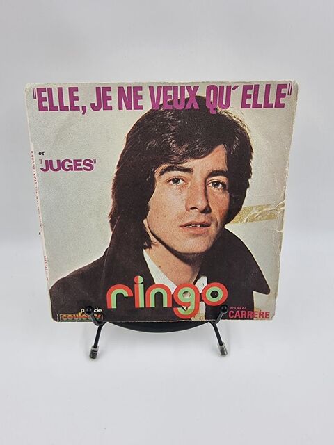 Vinyle 45 tours Ringo : Elle, Je ne Veux qu'Elle / Juges 1 Vulbens (74)