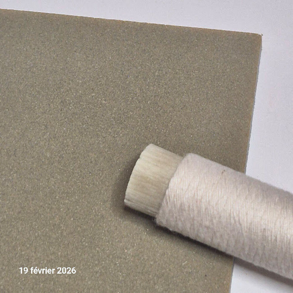 Lot de 2 gommes, gratte brosse neuves pour l'or sur porcelai Bricolage