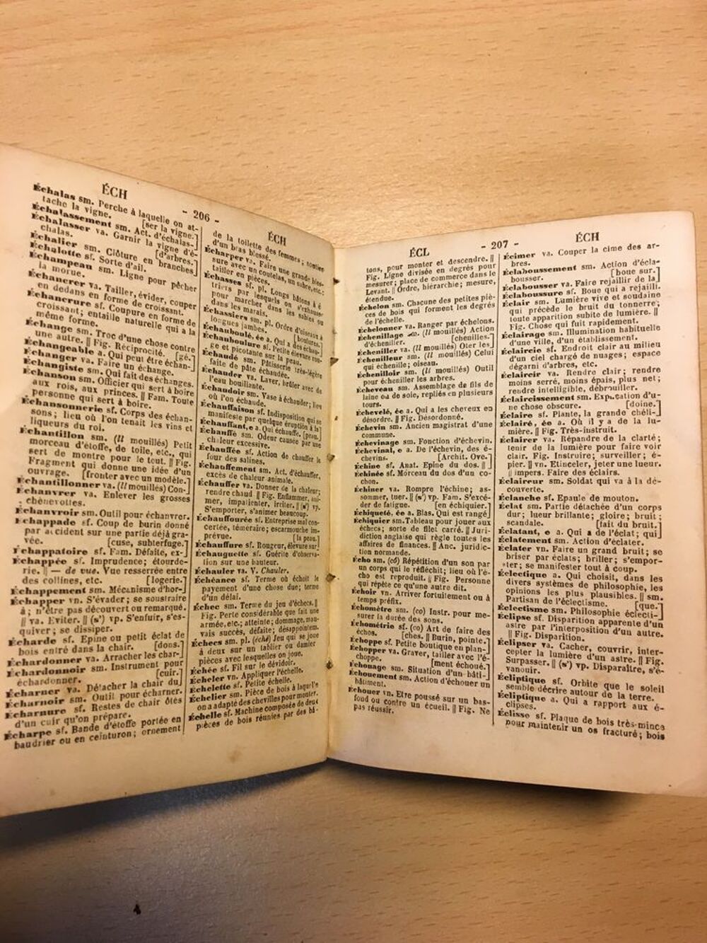 Petit dictionnaire ancien Livres et BD